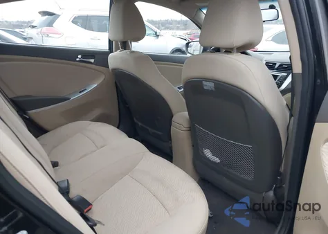 2014 Hyundai Accent Gls from USA, damaged, VIN KMHCU4AE4EU747406